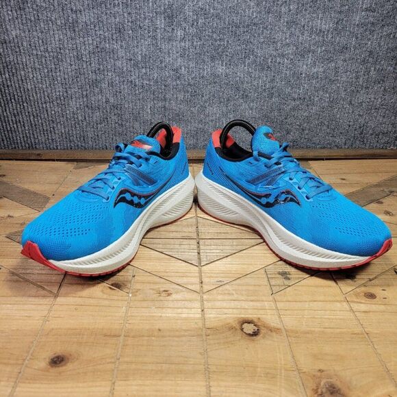 Saucony Triumph 20 Men's 8 Ocean Blue Redrock Running Shoes  US S20759-31 - Picture 5 of 11